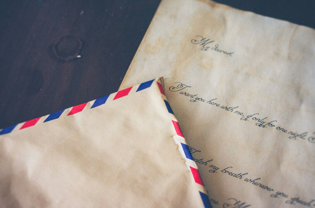 vintage letters and documents