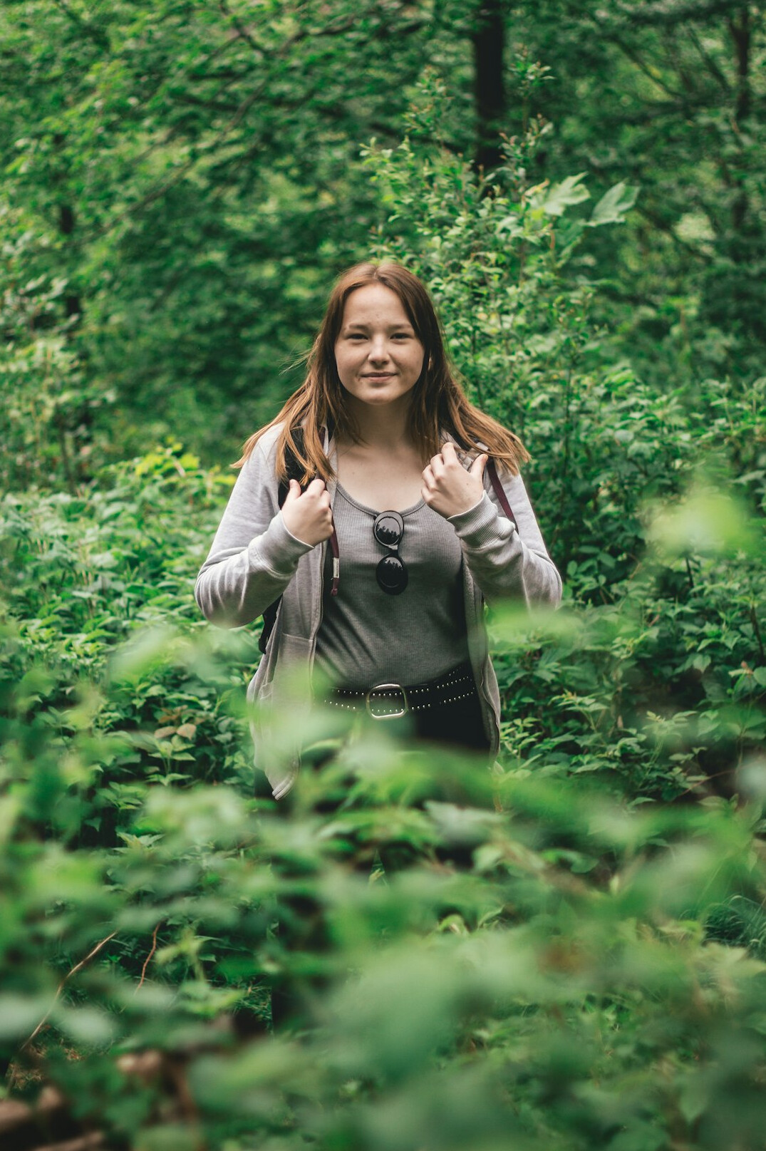 Portrait of a young woman researcher smiling